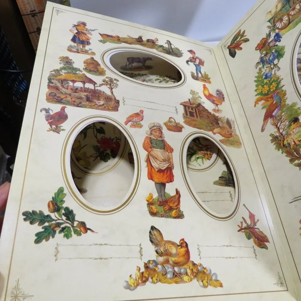 Victorian Vintage Style Photo Album: Country Memories Farmhouse
